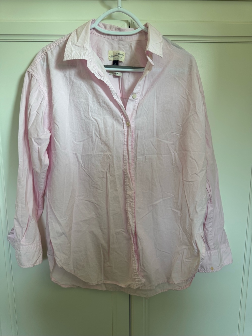 Universal Thread Light Pink Men's Button-Down Shirt